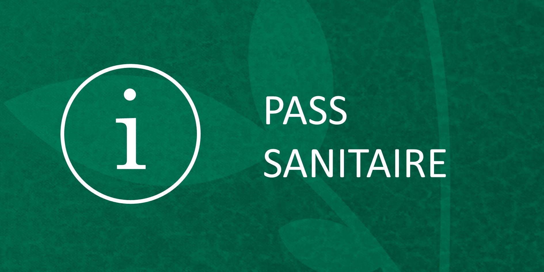 Pass sanitaire illustration de l'actualité :